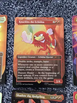 Secret Lair x Sonic the Hedgehog Friends and Foes Foil Set MtG Holo - Image 3