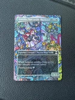 Jennika, Bad Apple Big Sister (Borderless) Teenage Mutant Ninja Turtles Foil - Image 1