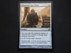 Thousand-Year Elixir LP/MP [Lorwyn] Mtg Magic Free Tracking! - Image 1