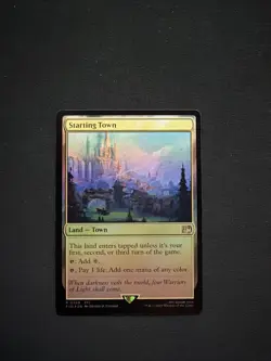 MTG Starting Town Foil 0289 - Image 1