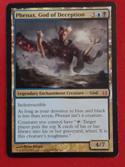 Magic: The Gathering Phenax, God of Deception Born of the Gods Mythic 4/7 - Image 1