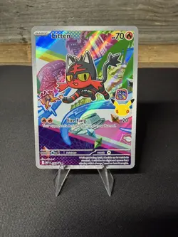 Pokemon First Partner Illustration Collection Series 1 Alolan GEN 7 Starters NM - Image 5