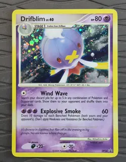 Drifblim DP34 Diamond and Pearl Holo Promo 2008 Pokemon Card - Image 2