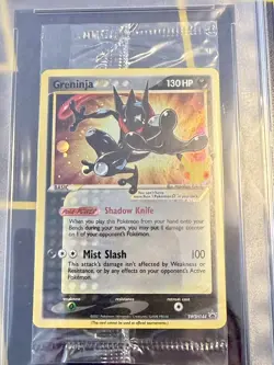 Pokemon Celebrations Greninja Gold Star ETB Promo Sealed MINT PSA 9 SWSH144 - Image 2