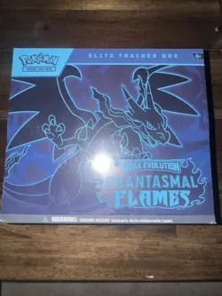 Pokemon Elite Trainer Box Mega Evolution Phantasmal Flames Charizard Gengar - Image 1