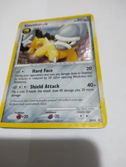 Shieldon DP08 Cosmos Swirl Holo Black Star Promo Pokemon 2007 Diamond & Pearl - Image 1