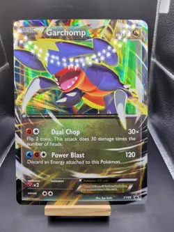 Pokemon TCG 2014 Jumbo Garchomp EX XY09 Black Star Promo LP-NM - Image 1
