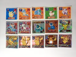 Pokemon Sticker Amada 1996 2009 51-piece combination set Japanese ☆251222 - Image 2