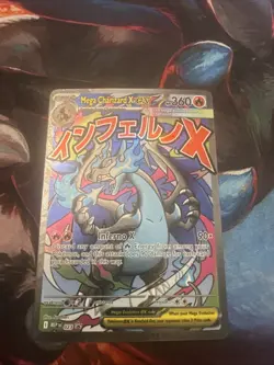 Mega Charizard X EX Mega Evolution Promo 023 Holo English Pokemon TCG HP 360 - Image 1