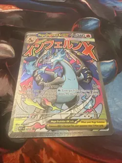 Mega Charizard X EX Mega Evolution Promo 023 Holo English Pokemon TCG HP 360 - Image 2