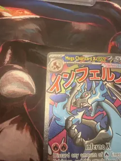 Mega Charizard X EX Mega Evolution Promo 023 Holo English Pokemon TCG HP 360 - Image 3