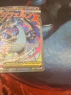 Mega Charizard X EX Mega Evolution Promo 023 Holo English Pokemon TCG HP 360 - Image 5