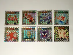 Pokemon Sticker Amada 1998 82-piece combination set Japanese ☆251218 - Image 2