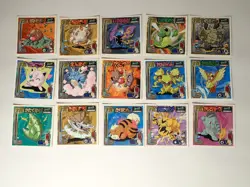 Pokemon Sticker Amada 1998 82-piece combination set Japanese ☆251218 - Image 4