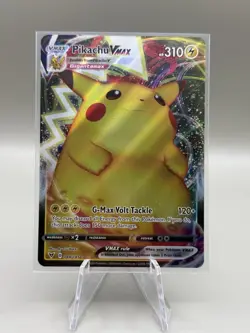 Pokemon Pikachu VMAX 044/185 Swsh04: Vivid Voltage Full Art (NEAR MINT) - Image 1