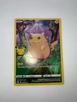 2021 Pokemon Pikachu - Celebrations (CLB) 005/025 Near Mint NM - Image 2