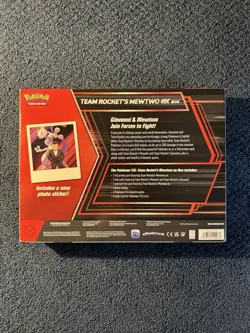 Pokemon TCG Team Rocket's Mewtwo EX Box - New & Sealed - Image 2