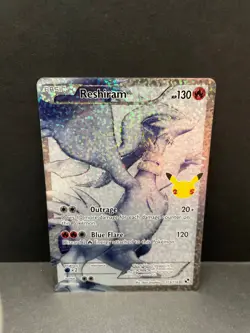 Reshiram 113/114 Celebrations: Classic Collection Holo - Near Mint NM/MT Pokemon - Image 1