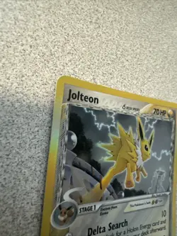 POKEMON JOLTEON DELTA 7/113 EX DELTA SPECIES HOLO RARE VINTAGE ELECTRIC STEEL - Image 3