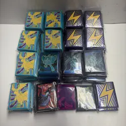 Pokemon TCG Various Sets ETB/Box Deck Sleeves Sealed (Lot Of 70) - Image 1