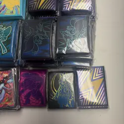 Pokemon TCG Various Sets ETB/Box Deck Sleeves Sealed (Lot Of 70) - Image 4