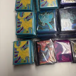 Pokemon TCG Various Sets ETB/Box Deck Sleeves Sealed (Lot Of 70) - Image 5