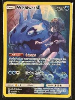 Pokemon - Wishiwashi 240/236 - Cosmic Eclipse Secret Rare - NM - Image 1