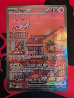Pokemon Mew ex 053 Sv: Scarlet & Violet UPC Black Star Promo Holo - Image 1