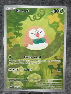 Pokemon Perfect Order Rowlet IR 090/088 - Fresh Pull - ENGLISH IR - Image 1