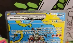 Pokemon TCG Hearthflame Mask Ogerpon EX Prismatic Evolution SIR NM - Image 4