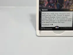 Welcome the Dead 70 Extended Art Rare Tarkir: Dragonstorm Commander TDC MTG - Image 4