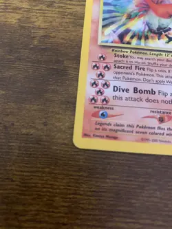 Pokemon Ho-oh Holo Neo Revelation 7/64 - Image 5