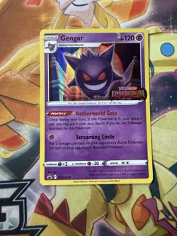 Gengar SWSH241 Black Star Promo Stamped Pokemon Lost Origin Sword & Shield - NM - Image 1