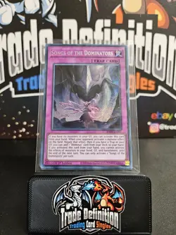 RA05-EN081 Songs of the Dominators Secret Rare 1st Ed YuGiOh - Image 1