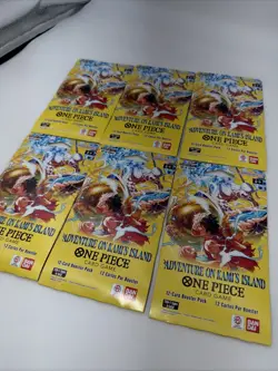 One Piece OP15/EB04 Adventure on KAMI’S Island 6 Booster Packs English Sealed - Image 3