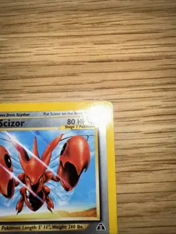 Pokemon Neo Discovery Scizor Card 29/75 Rare Non-Holo - Image 3