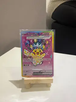 Pokemon TCG Pikachu ex 277/217 Ascended Heroes Special Illustration Rare NM SIR - Image 1