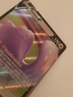 Pokemon TCG Ditto V Shining Fates 050/072 Holo Ultra Rare Sword&Shield 2021 - Image 4
