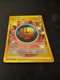 Pokemon TCG Single Strike Energy 183/163 Secret Rare Battle Styles Light Played - Image 2