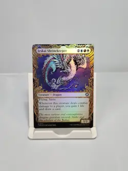 Jeskai Shrinekeeper 311 Foil Showcase Tarkir: Dragonstorm TDM MTG - Image 1