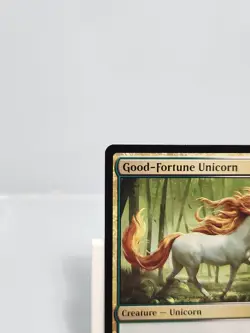 Good-Fortune Unicorn #240 Foundations FDN MTG - Image 2