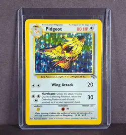 1999 Pokemon Jungle Pidgeot 08/64 Holo Rare Unlimited English TCG LP - FAST SHIP - Image 1