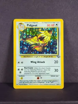 1999 Pokemon Jungle Pidgeot 08/64 Holo Rare Unlimited English TCG LP - FAST SHIP - Image 2