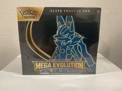 Pokemon Mega Evolution Elite Trainer Box Lucario - Factory Sealed - Image 1