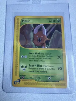 Pinsir 101/147 Aquapolis WOTC Vintage Pokemon 2002 - Image 1