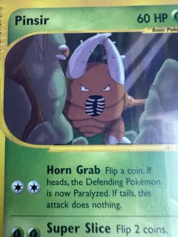 Pinsir 101/147 Aquapolis WOTC Vintage Pokemon 2002 - Image 2