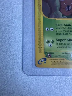 Pinsir 101/147 Aquapolis WOTC Vintage Pokemon 2002 - Image 3