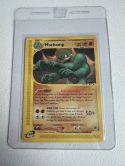 Machamp 51/165 Expedition Rare WOTC Vintage Pokemon - Image 1