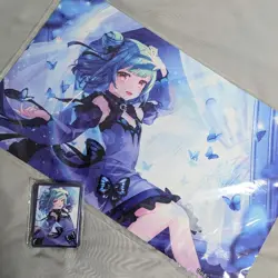 Playmat Sleeves Rurisha YuGiOh Pokemon MTG Compatible 60 Count - Image 1