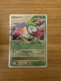 Pokemon TCG Shaymin LV.X Promo Holo Level Up Diamond & Pearl DP39 2009 - Image 2